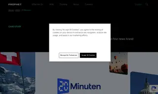 Preview of the 20 Minuten Case Study