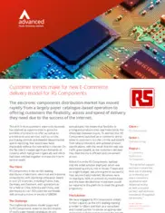 Preview of the RS Components Case Study