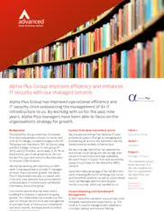 Preview of the Alpha Plus Group Case Study