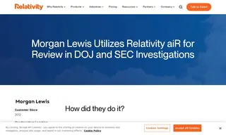 Preview of the Morgan Lewis Case Study