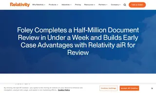Preview of the Foley & Lardner Case Study