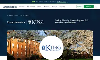 Preview of the King University Case Study