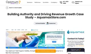 Preview of the Aquamax Store Case Study