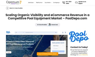 Preview of the Pool Depo Case Study