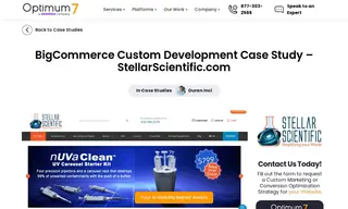 Preview of the Stellar Scientific Case Study