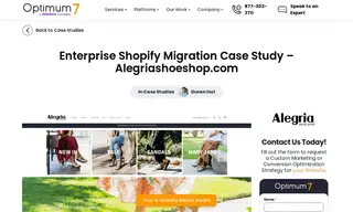 Preview of the Alegria Shoe Shop Case Study