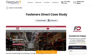 Preview of the Fasteners Direct Case Study