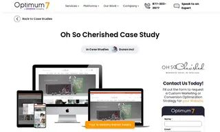 Preview of the Oh So Cherished Case Study