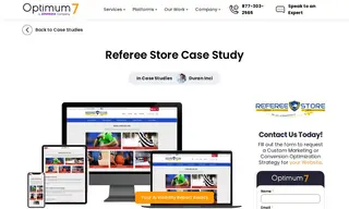 Preview of the The Referee Store Case Study
