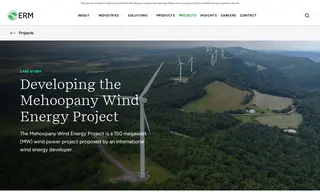 Preview of the Mehoopany Wind Energy Project Case Study