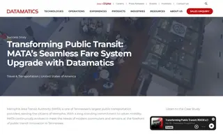 Preview of the Memphis Area Transit Authority (mata) Case Study