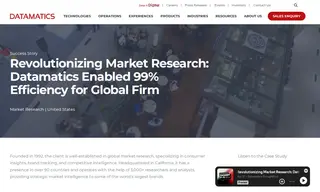 Preview of the Global Market Research Firm Case Study