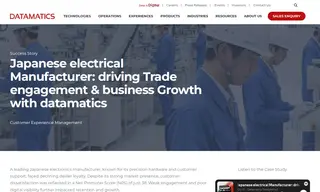 Preview of the Leading Japanese Electronics Manufacturer Case Study