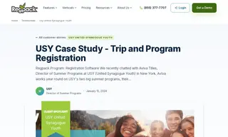 Preview of the USY (United Synagogue Youth) Case Study