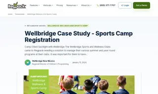 Preview of the Wellbridge Wellness and Sports Camp Case Study