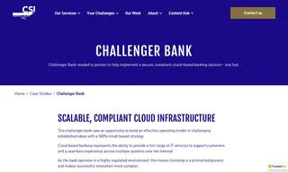 Preview of the Challenger Bank Case Study