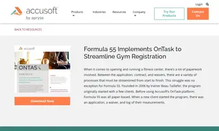 Preview of the Formula 55 Case Study