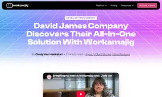 Preview of the David James Company Case Study
