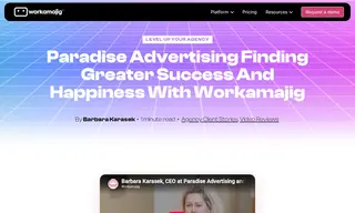 Preview of the Paradise Advertising and Marketing Case Study