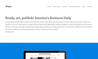 Preview of the Investor’s Business Daily Case Study