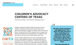 Preview of the Children’s Advocacy of Texas (cactx) Case Study