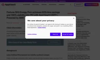 Preview of the Fortune 500 Energy Firm Case Study