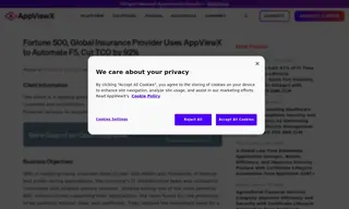 Preview of the Fortune 500, Global Insurance Provider Case Study