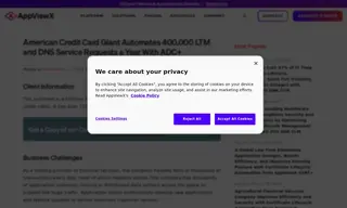 Preview of the American Credit Card Giant Case Study