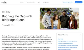 Preview of the BioBridge Global Case Study