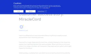Preview of the MiracleCord Case Study