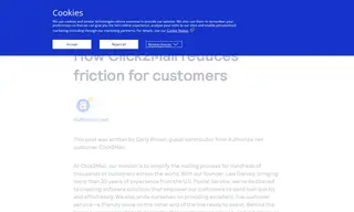 Preview of the Click2Mail Case Study