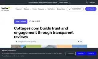 Preview of the cottages.com Case Study