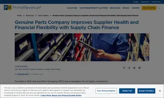 Preview of the Genuine Parts Company Case Study