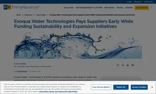 Preview of the Evoqua Water Technologies Case Study