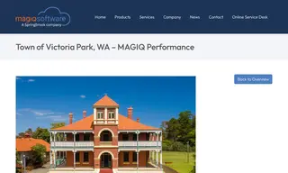 Preview of the Town of Victoria Park Case Study