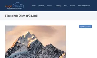 Preview of the Mackenzie District Council Case Study