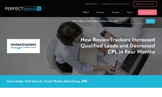 Preview of the ReviewTrackers Case Study