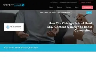 Preview of the The Chicago School of Professional Psychology Case Study