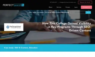 Preview of the The Chicago School of Professional Psychology Case Study