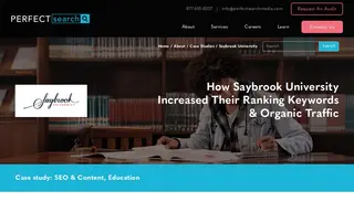 Preview of the Saybrook University Case Study