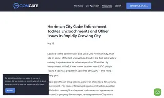 Preview of the Herriman City Case Study