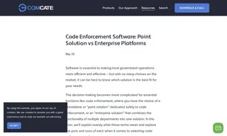 Preview of the Code Enforcement Case Study