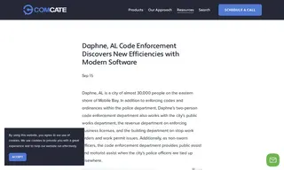 Preview of the Daphne, AL Code Enforcement Case Study