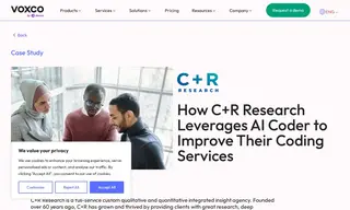 Preview of the C+R Research Case Study