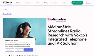 Preview of the Médiamétrie Case Study