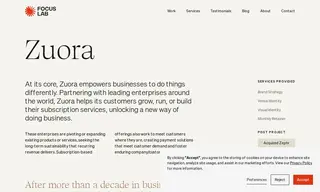 Preview of the Zuora Case Study