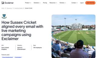 Preview of the Sussex Cricket Case Study