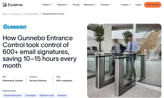 Preview of the Gunnebo Entrance Control Case Study
