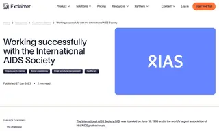 Preview of the International AIDS Society Case Study