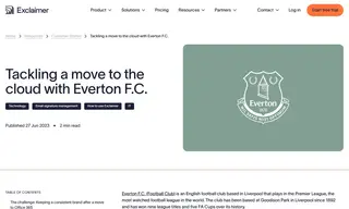 Preview of the Everton F.C Case Study